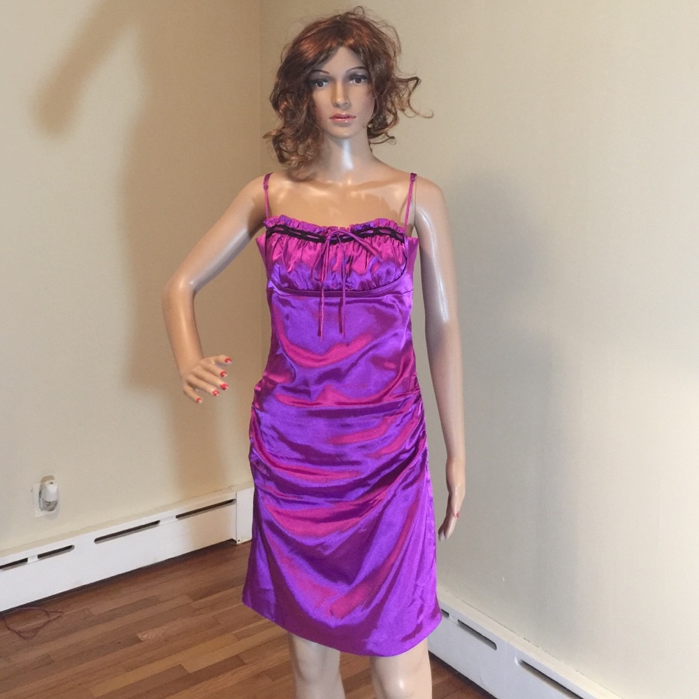 Betsey Johnson purple dress